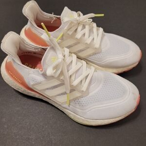 adidas Ultraboost 21 "White/Rose" Women's Shoe size 7.5